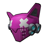 Cat Sci-fi Mask (Pink)