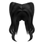 Celebrity Ponytails in Black