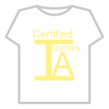 Certified IA Dummy T-Shirt