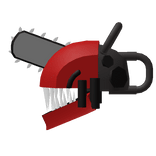Chainsaw red helmet