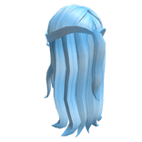 Charming Half Up Hair Blue