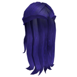 Charming Half Up Hair Deep Blue