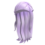 Charming Half Up Hair Lilac