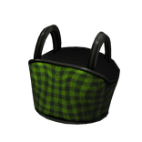 Checker Crop Top [Green]