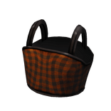 Checker Crop Top [Orange]