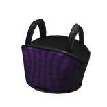Checker Crop Top [Purple]
