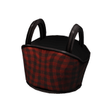 Checker Crop Top [Red]