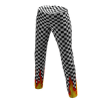 Checker Flame Pants