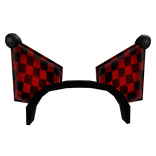 Checkered Jester Headband