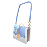 Chic Bow Purse Blue