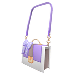 Chic Bow Purse Purple