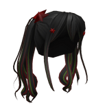 Christmas Black  Hair