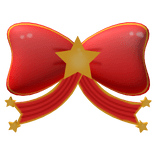 Christmas Bow Wings