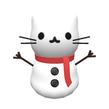 Christmas Cat Snowman Pet
