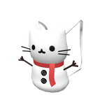 Christmas Cat Snowman Plushie Backpack 3.0