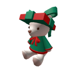 Christmas Gift Teddy Red and Green