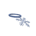 Christmas Ice Choker With Snowflake (3.0)