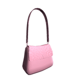 Christmas Leather Purse In Pink