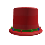 christmas light tophat