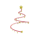 Christmas Line Star Hat