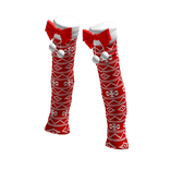 Christmas Patterned Leg Warmers