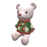 Christmas Polar Teddy Red Green