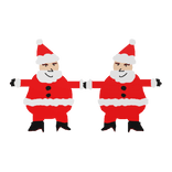 Christmas Poorly Drawn Santa Cardboard Cutout