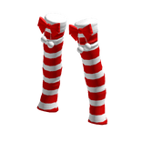 Christmas Striped Leg Warmers