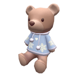 Christmas Teddy Blue