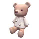 Christmas Teddy Creme