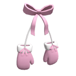 Christmas Winter Gloves Pink