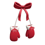 Christmas Winter Gloves Red