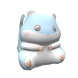Chubby Hamster Backpack Blue 3.0
