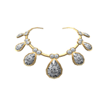 Classy Gold Diamond Necklace