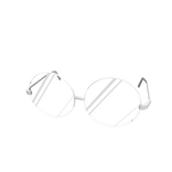 Clear Circular Glasses