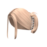 Clipped Summer Updo in Blonde