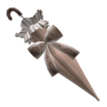 Closed Parasol in Tan