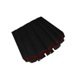 Clown Arm Ruffles in Black & Red (L)