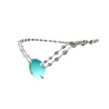 Color Changing Necklace Double - Blue to Pink