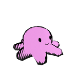 Color Changing Octopus (Pink/Blue) (Shoulder)