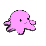 Color Changing Octopus (Pink/Blue) (Shoulder)