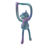 Colorful Plushie Monkey