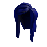 Cool Blue Girl Hair