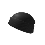 Cool Winter Beanie in Black (Hair Compatible)