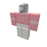 Coral pink cropped hoodie 