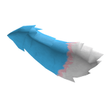 Cotton Candy Fox Tail