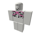 cow-crop with pink lace