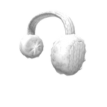 Cozy Holiday Earmuffs (White)