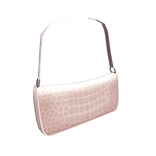 Cream Mini Faux Shoulder Bag