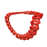 Crimson Curb Chain